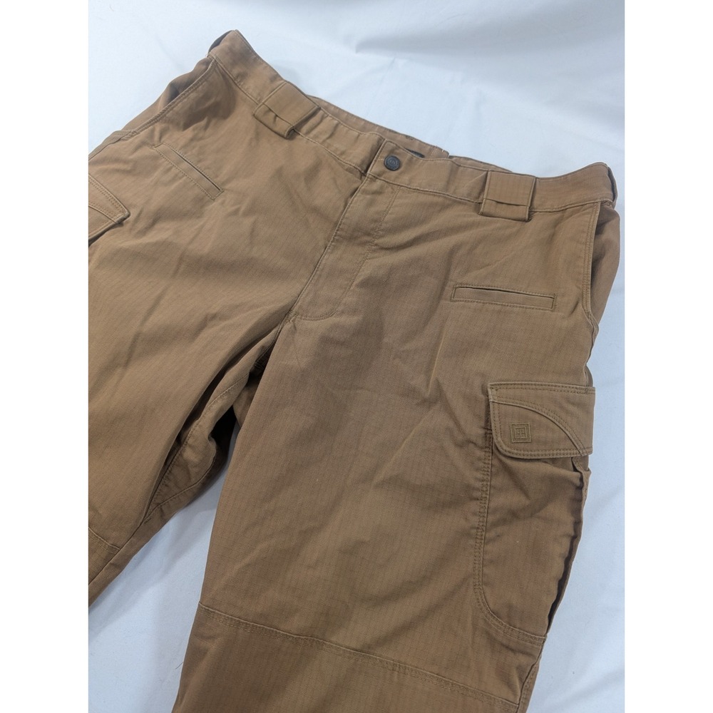 5.11 Tactical  Cargo Pants 36x30 (40*30 Tag) Brown Ripstop Work Utility Outdoor